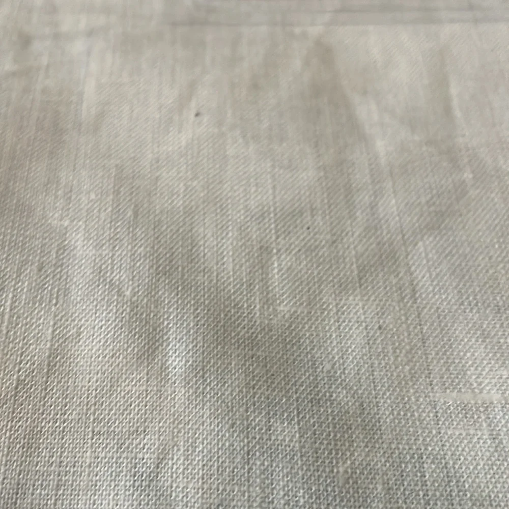 European Flax Linen Blackout Grommet Curtain 48x108